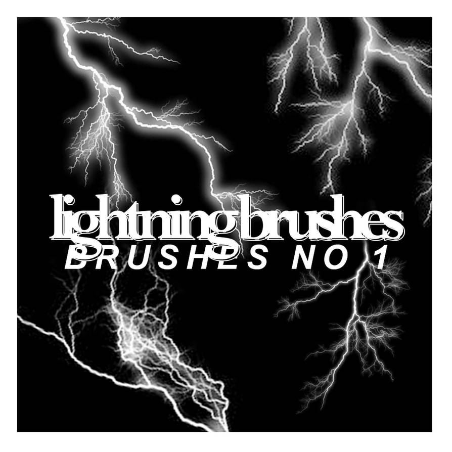 Lightning Brushes by depthsy on DeviantArt
