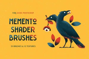 Memento Shader Brushes for Photoshop