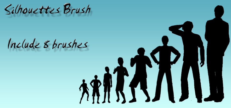 Silhouette Brush Pack