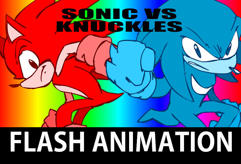 Sonic vs Knuckles April Fools by AerobianAngel on DeviantArt