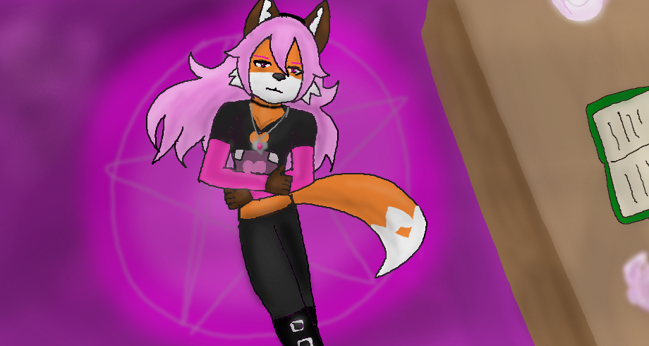 Harley Fox in her room by Moonball14 on DeviantArt