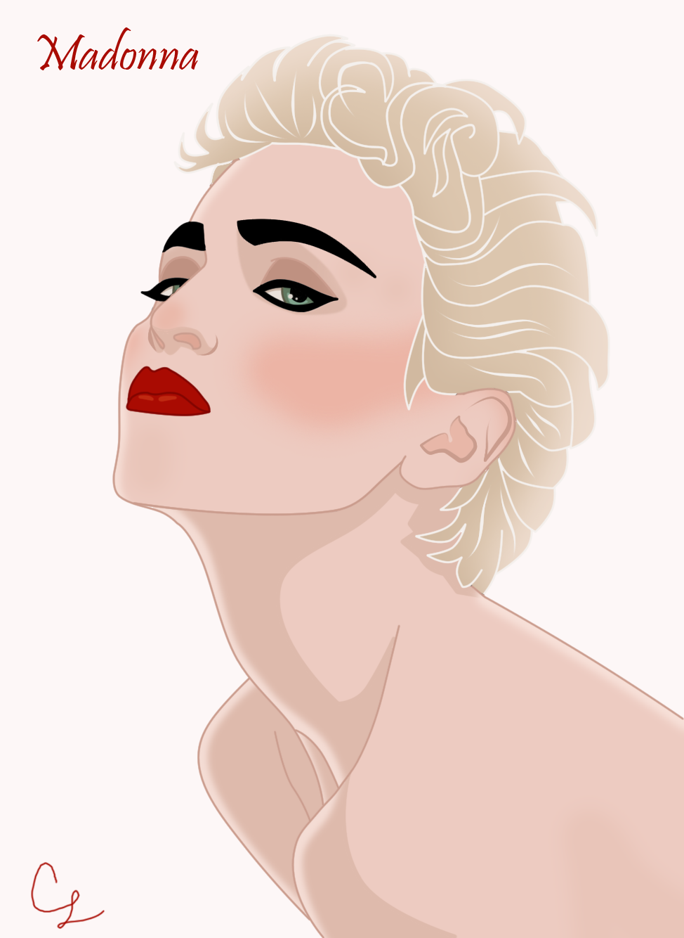 Madonna by msdefectivetoaster on DeviantArt