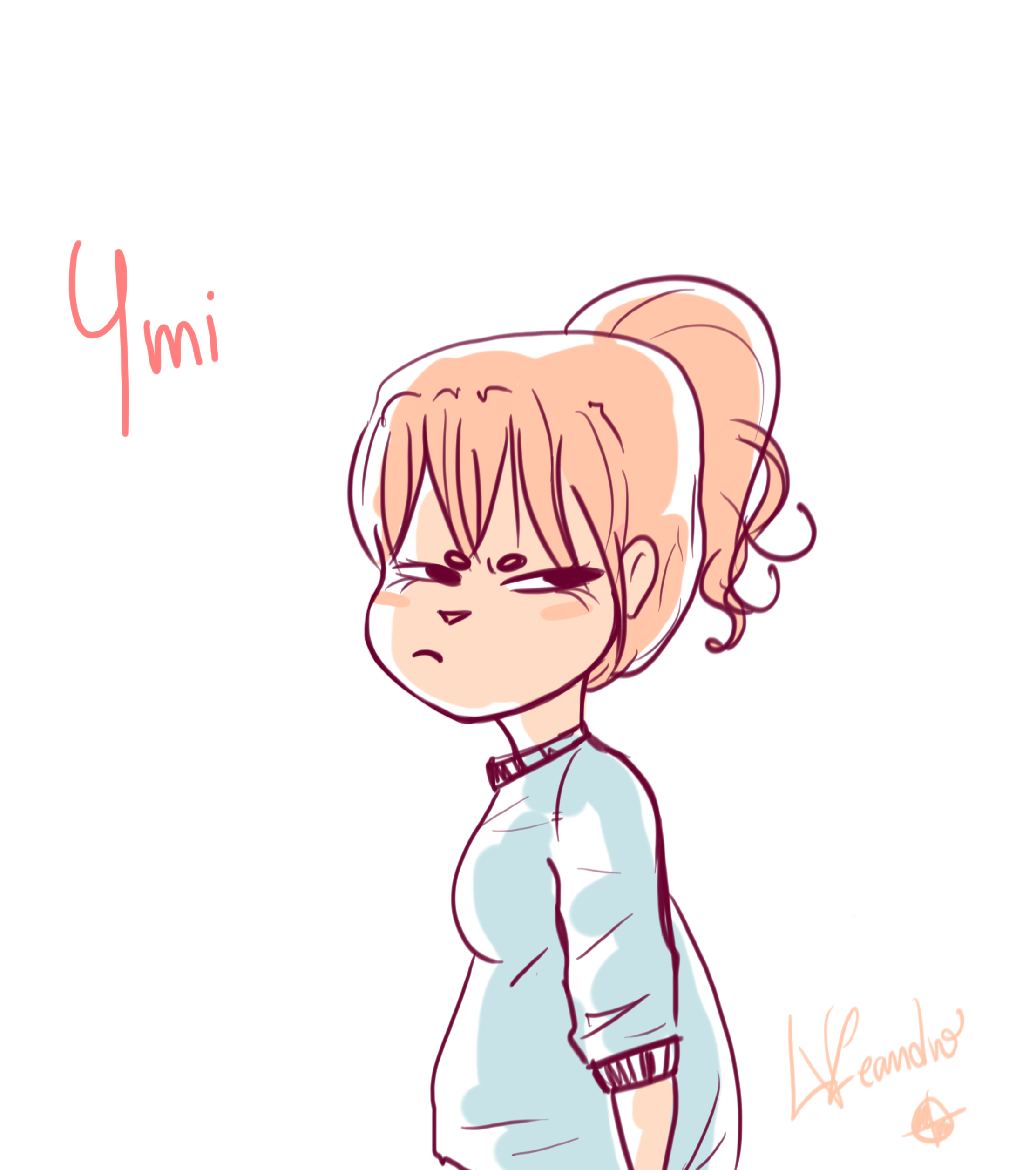 Ymi in a bad mood