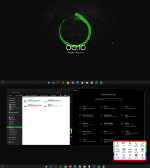 Razer Ouroboros Theme for Windows 10