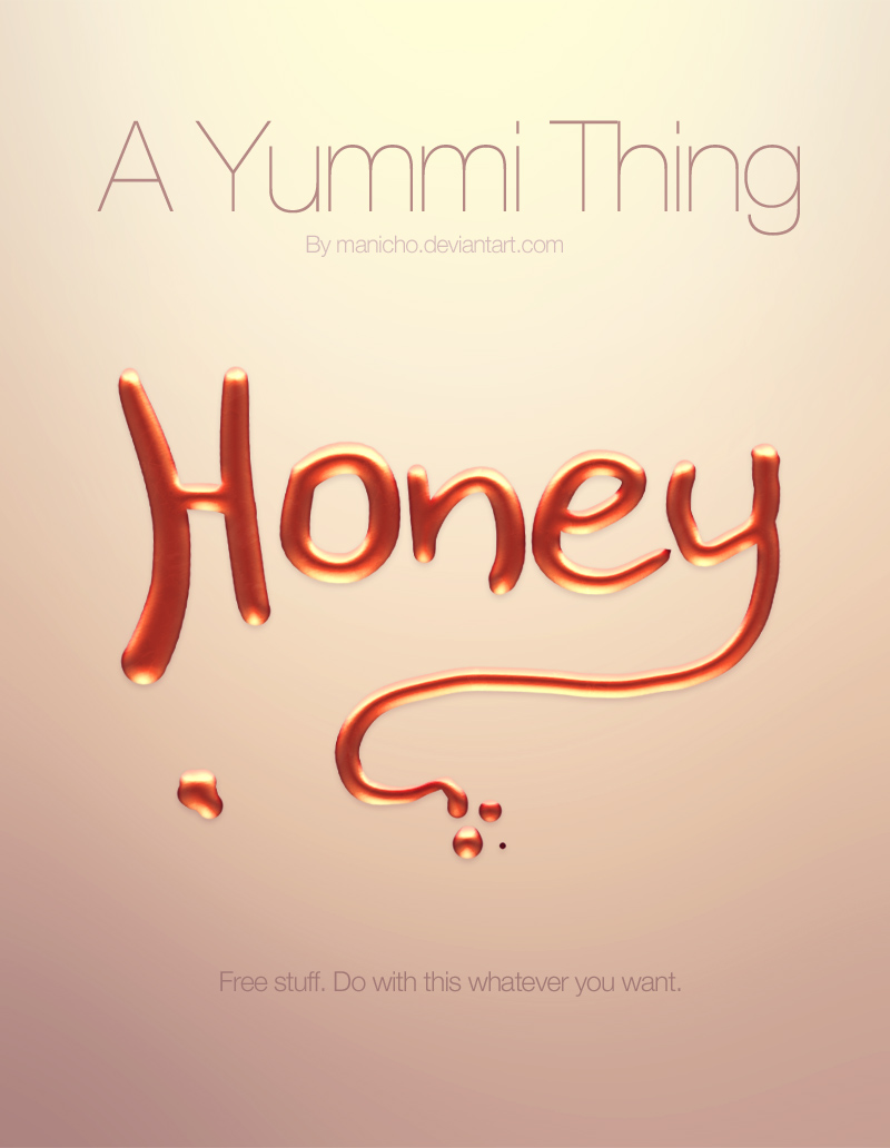 A Yummi thing - PSD