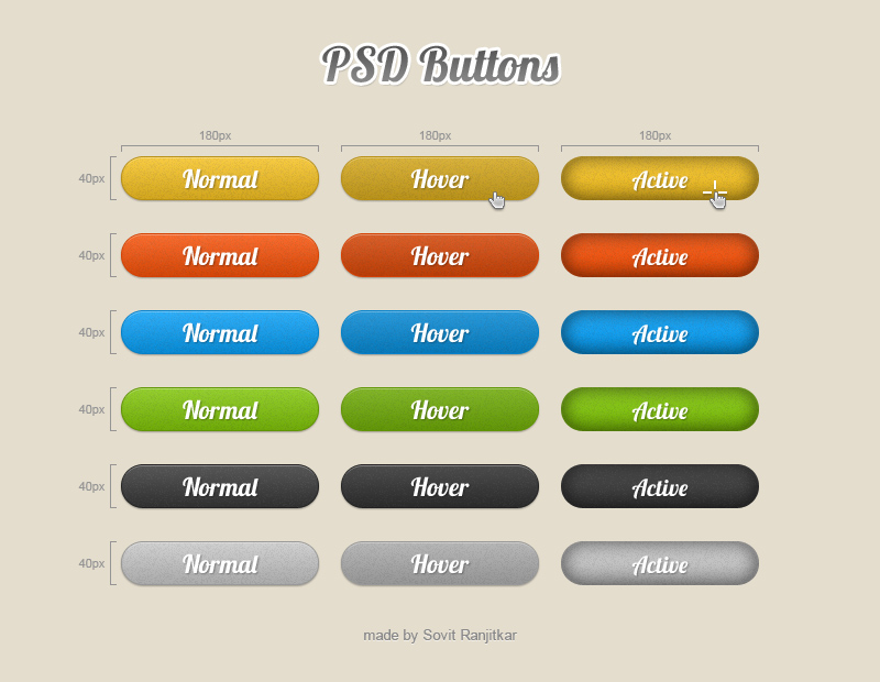 Psd Button Made In Free High Quality PSD Buttons by gps816 on DeviantArt