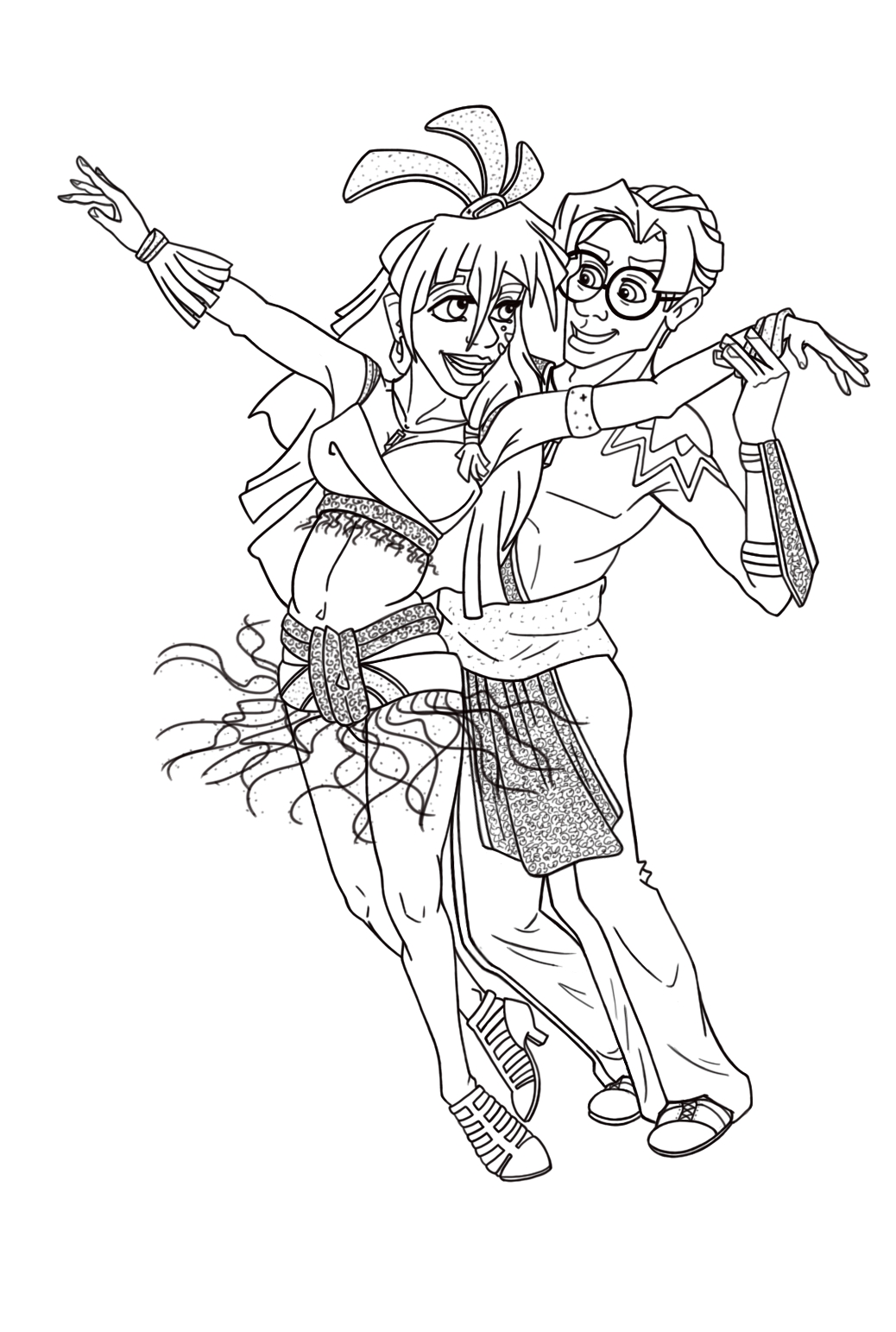 Samaba Drawing Kida Samba Drawing Video by LisaGunnIllustration on DeviantArt