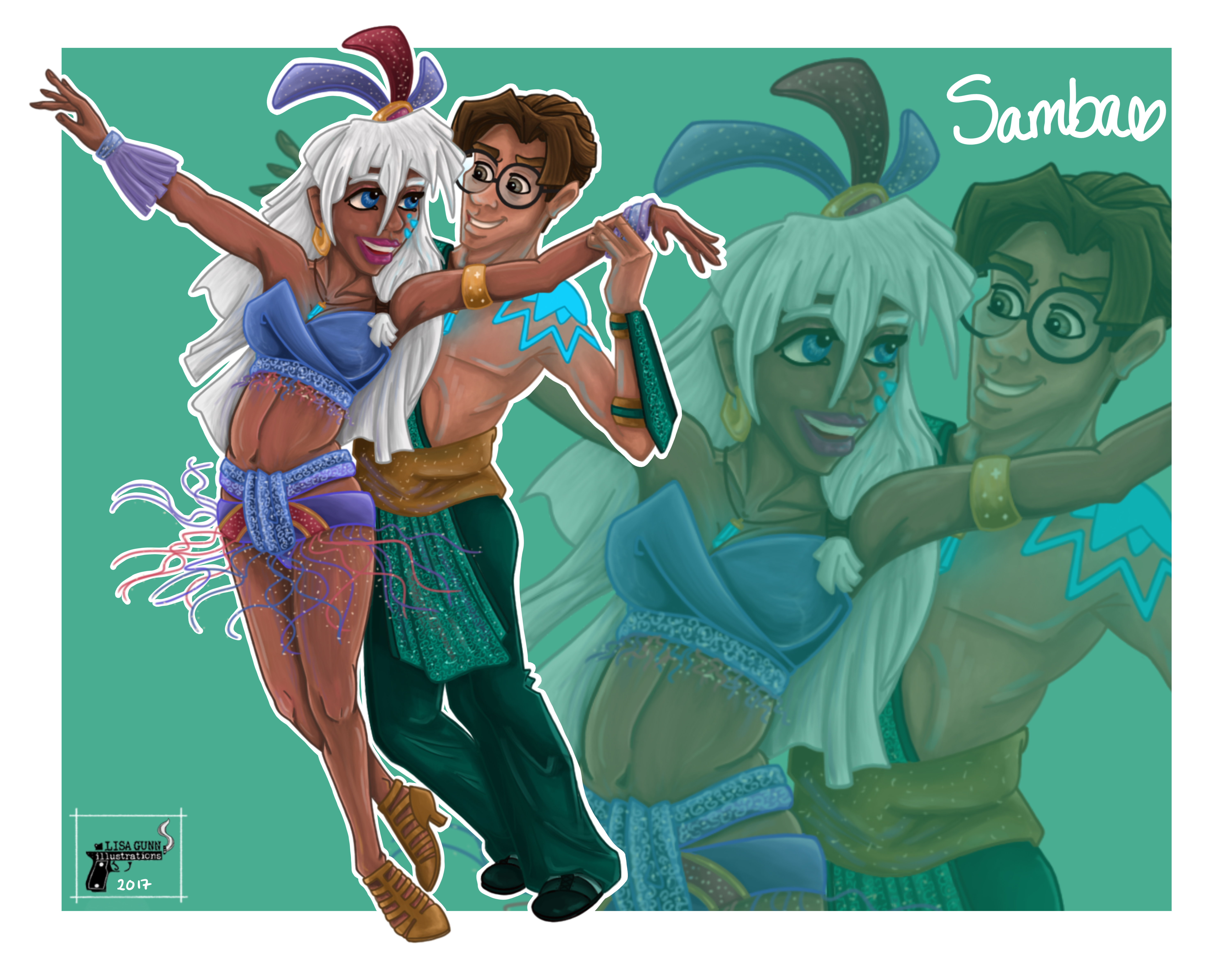 Pagsasamba Drawing Samba Painting Video by LisaGunnIllustration on DeviantArt