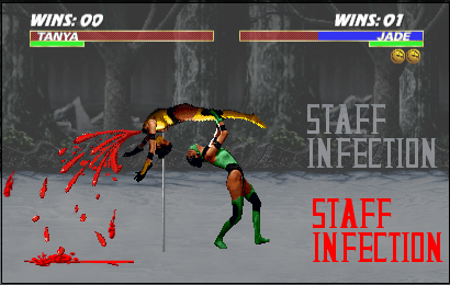 [Anim] MK Jade 'Staff Infection' Fatality by WeaponTheory on DeviantArt