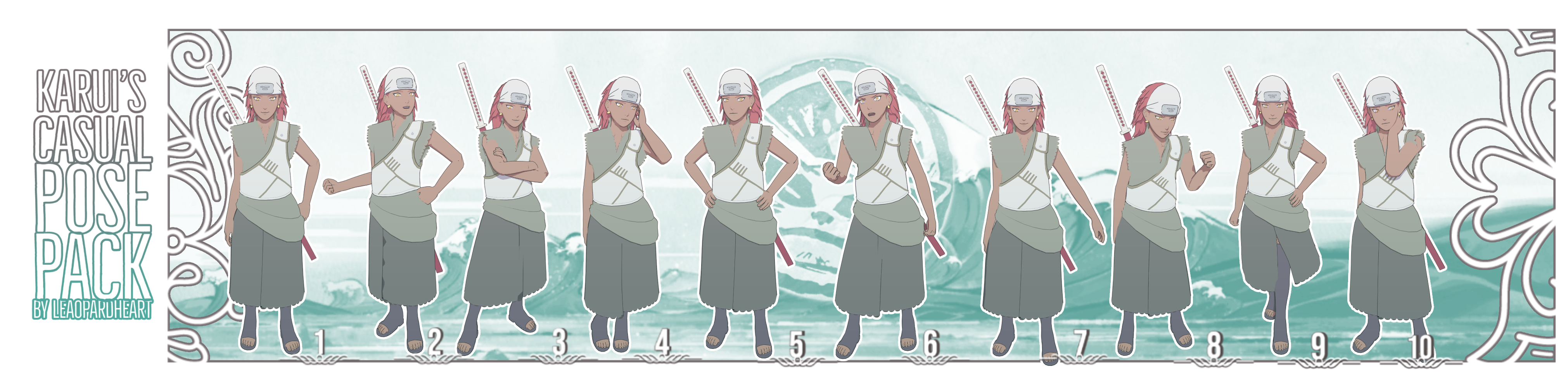 Karui Casual Pose Pack DL [MMD] by LeaopardHeart on DeviantArt