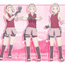 Sakura Shippuden Iconic Pose Pack DL