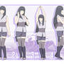 Hinata TL Iconic Pose Pack [MMD]