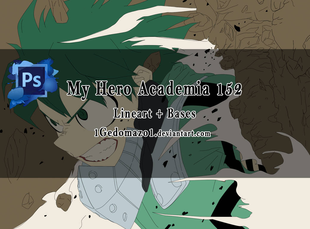 My Hero Academia 152 Bases by 1GedoMazo1 on DeviantArt