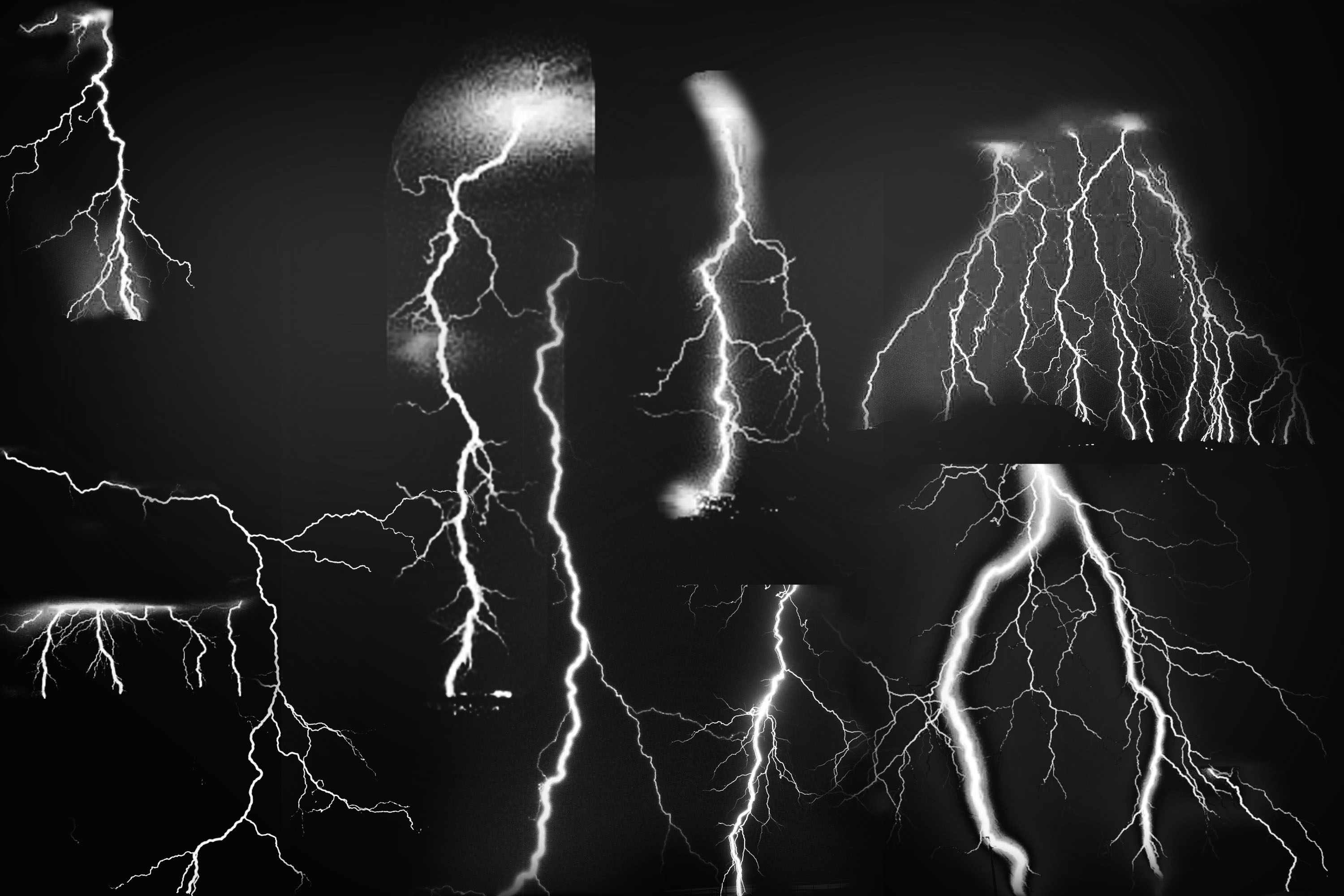 lightning brush set