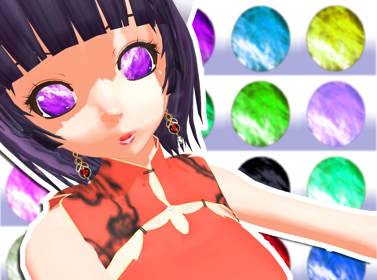 MMD Jewel Eye Texture