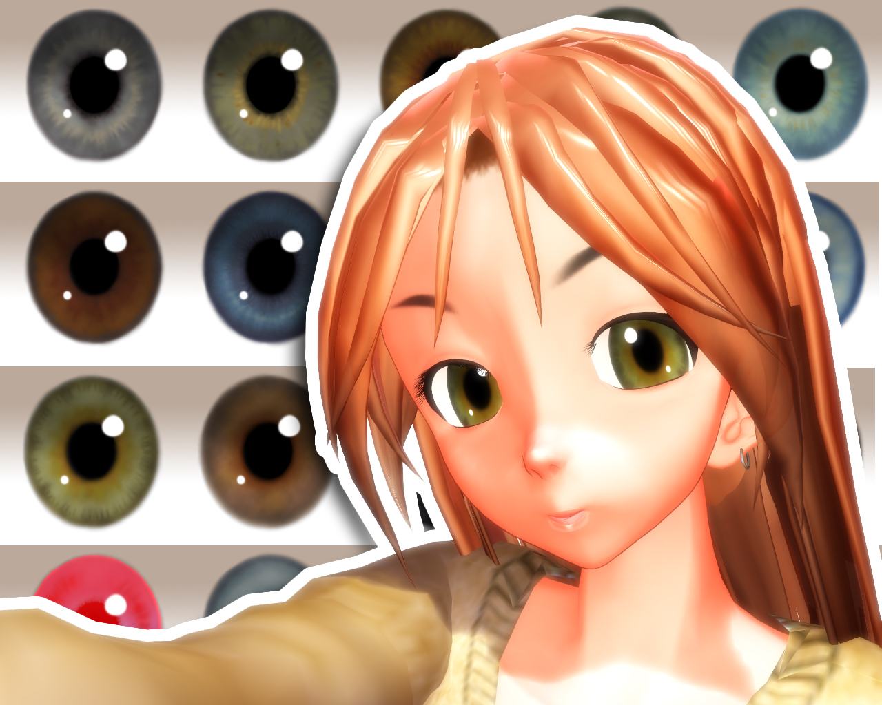 MMD Naturae Eye Texture