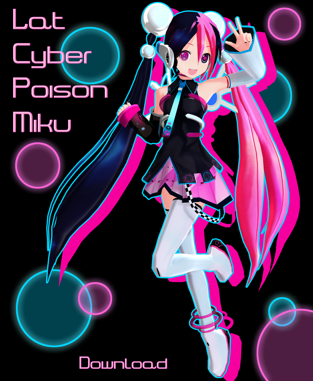 Lat Cyber Poison Miku DL