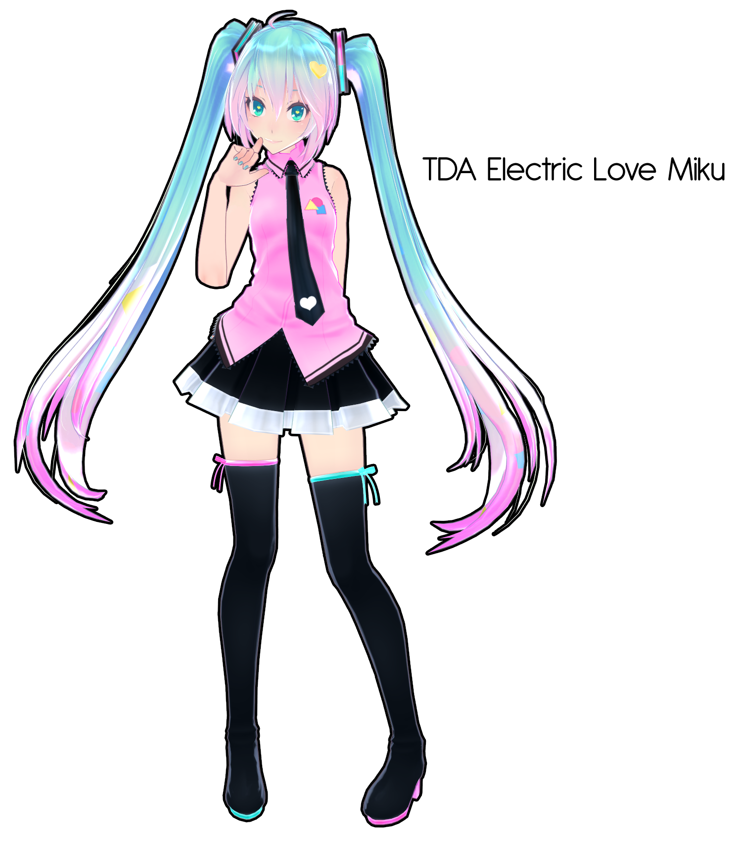 TDA Electric Love Miku DL by Xoriu on DeviantArt