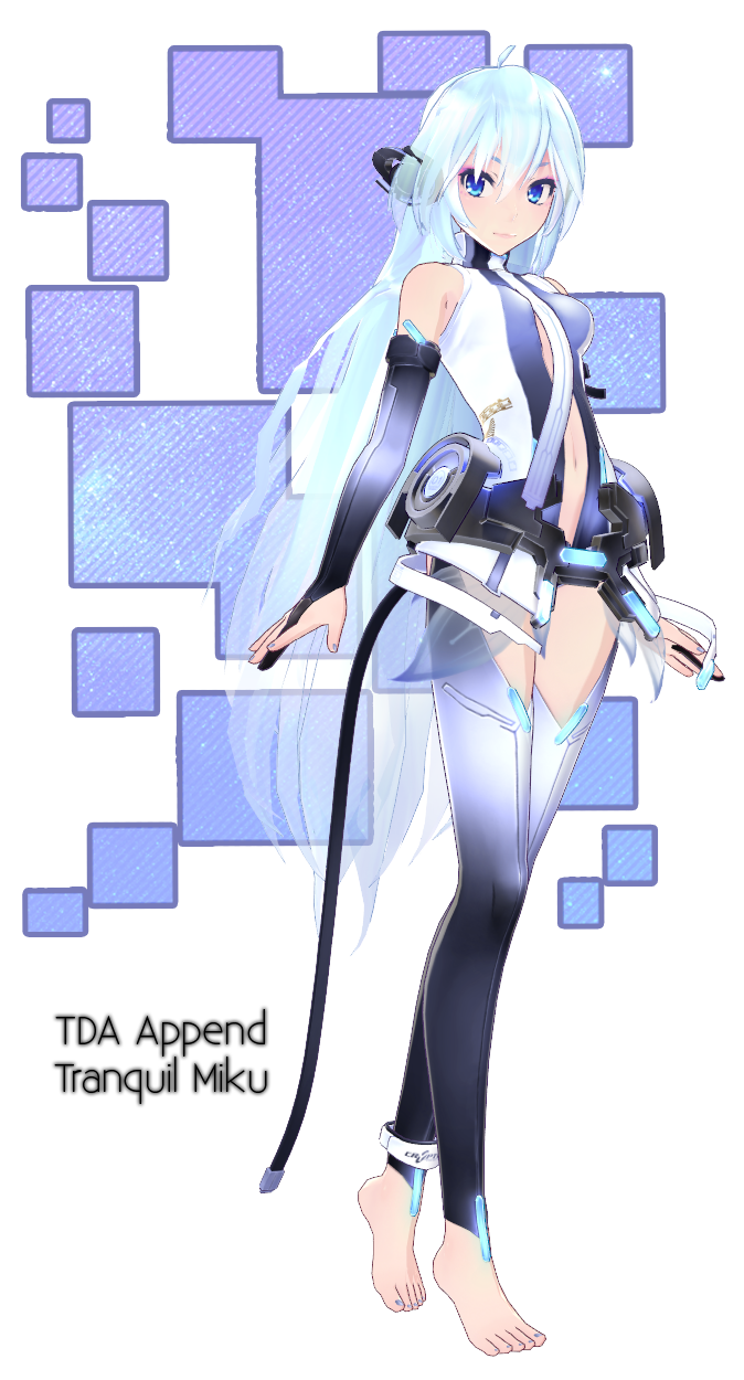 TDA Append Tranquil Miku DL by Xoriu