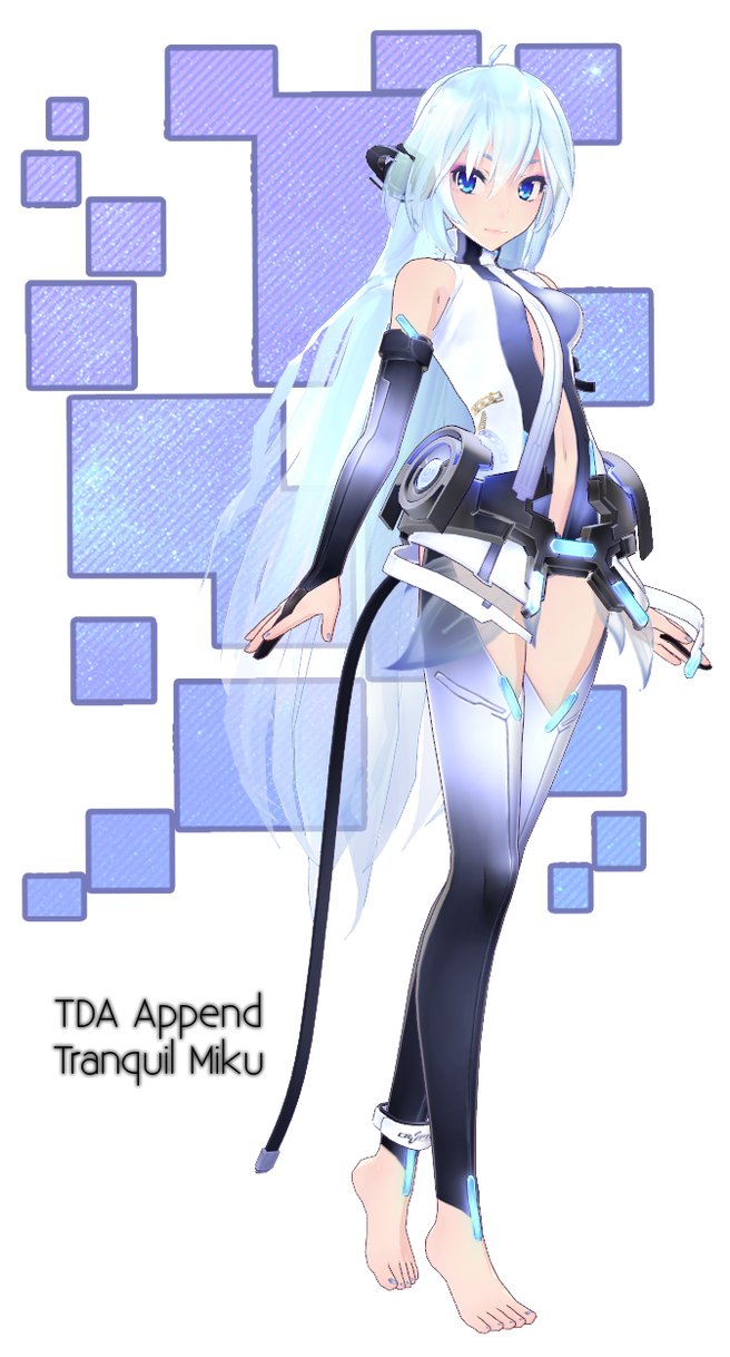 TDA Append Tranquil Miku DL by Xoriu