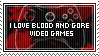 Violent Games Stamp by RaptureCyner