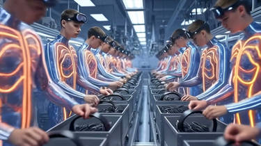 More of Our Mind-Control Drone Factory (video)