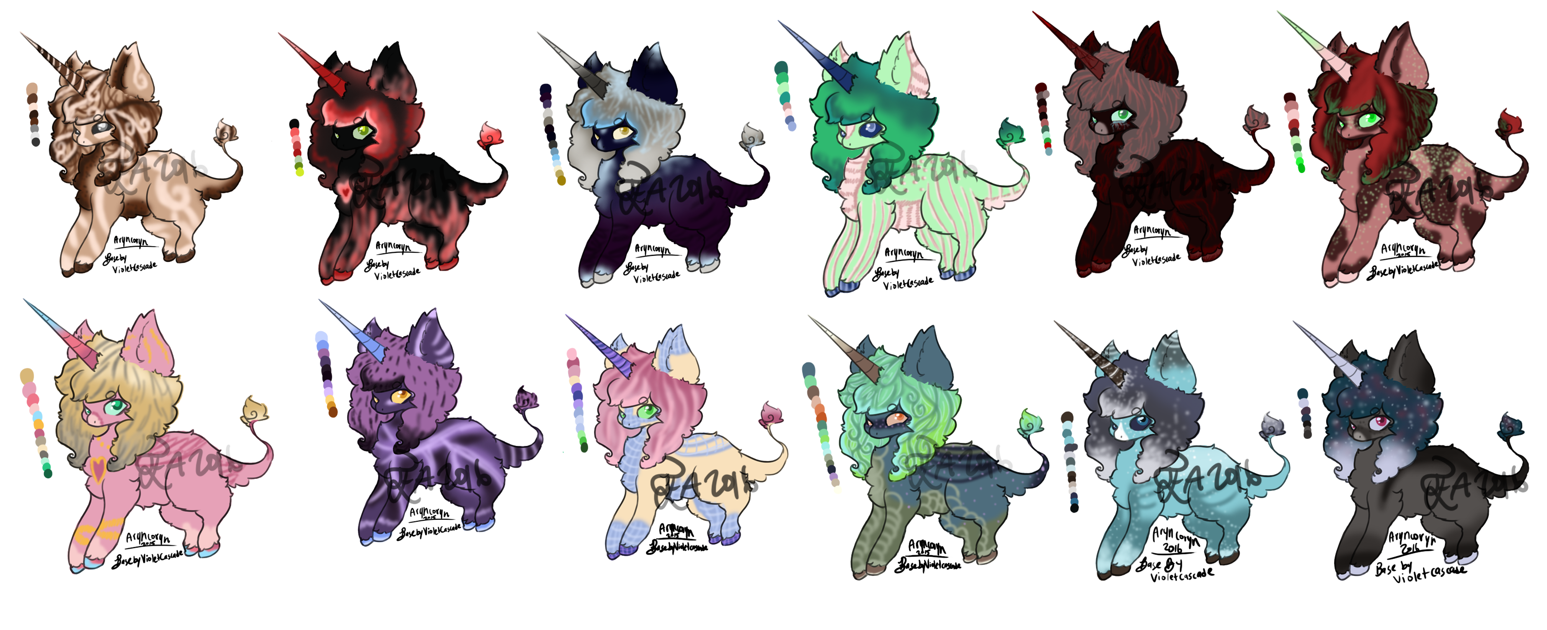 Open Adopts - ALL OTA by ArynAlba on DeviantArt