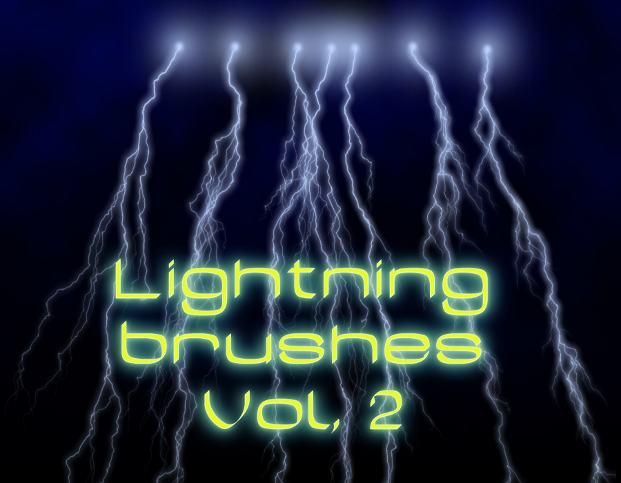 Lightning brushes Vol. 2 Hi Res