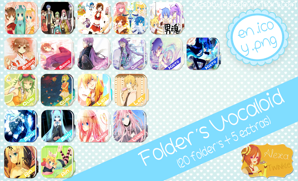 Folders Vocaloid!!