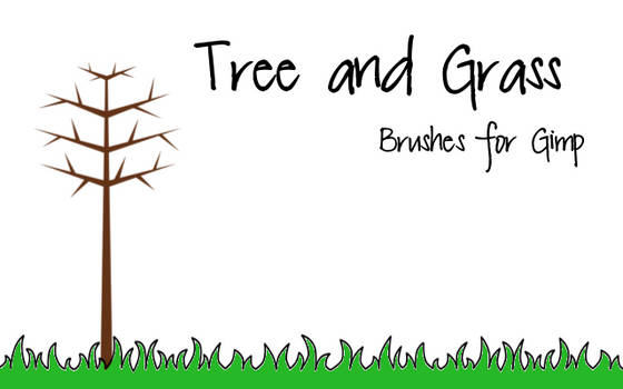 Tree and Grass Brush