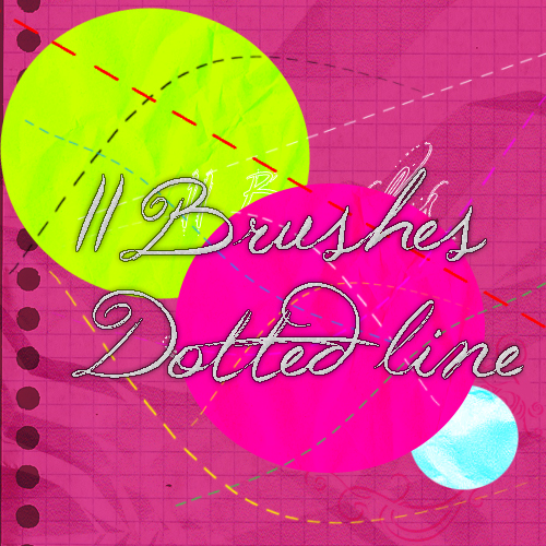11 Brushes Dotted line