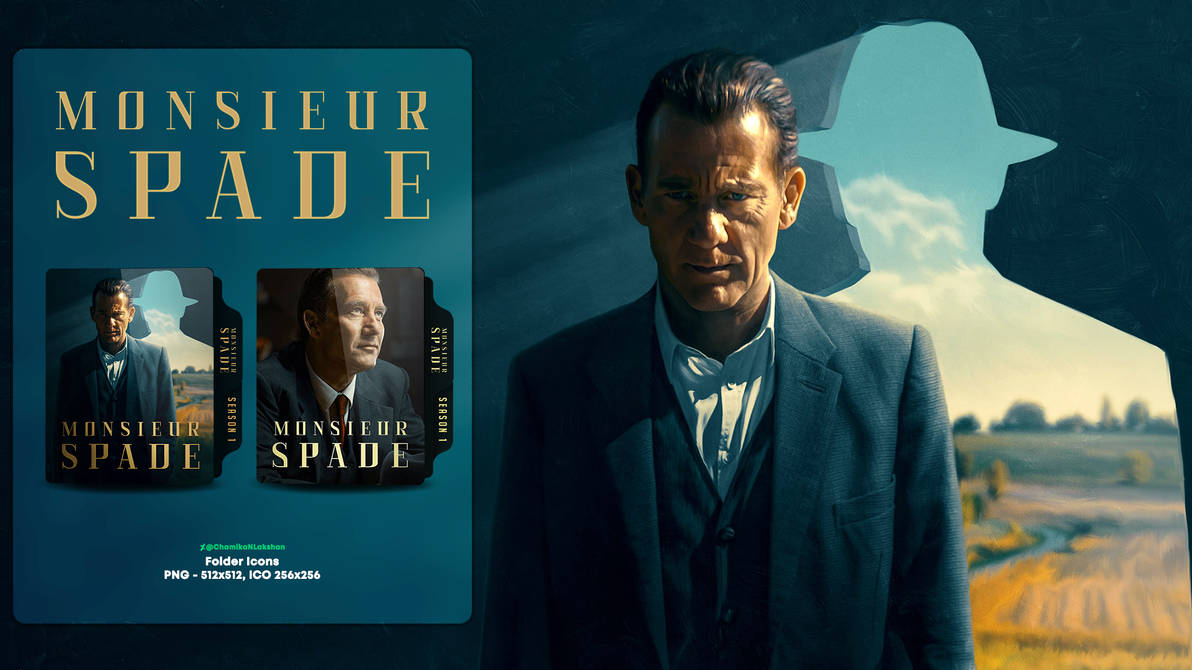 Monsieur Spade S01 Folder Icons - V1 + V2 by ChamikaNLakshan on DeviantArt