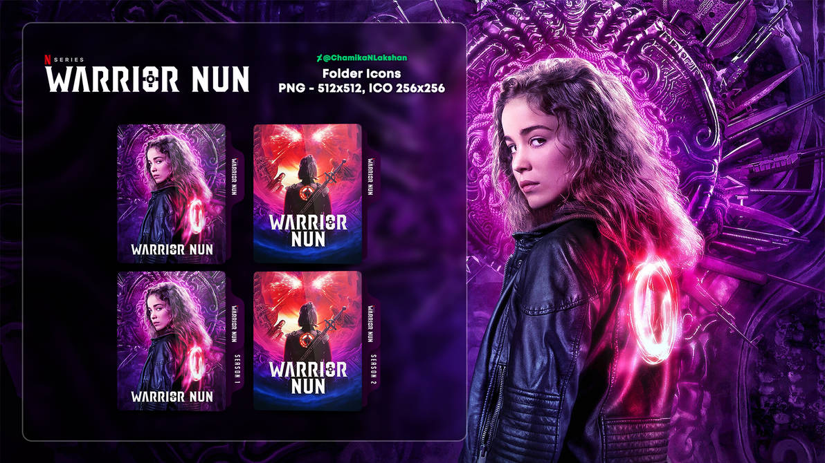 Warrior Nun S01 and S02 Folder Icons by ChamikaNLakshan on DeviantArt