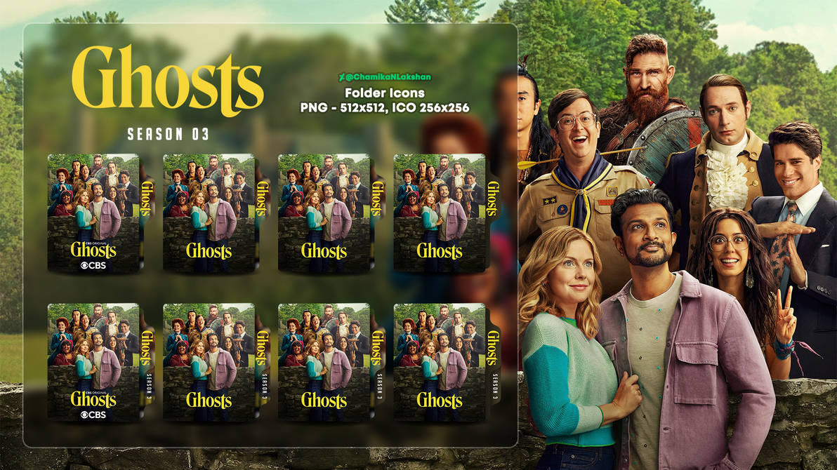 Ghosts (US) S03 Folder Icons by ChamikaNLakshan on DeviantArt