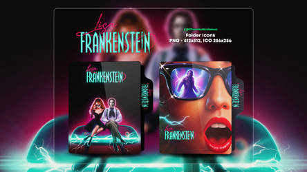 Lisa Frankenstein (2024) Folder Icons