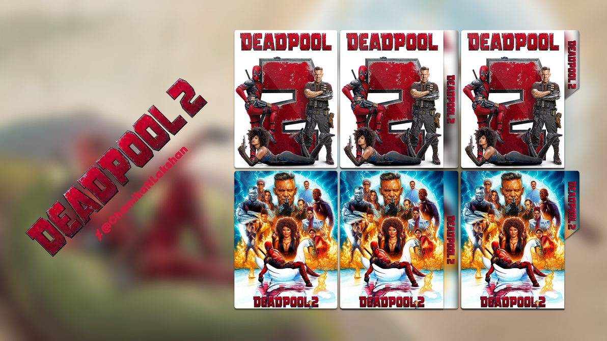 Deadpool 2 (2018) Folder Icons [CNL Version] by ChamikaNLakshan on ...