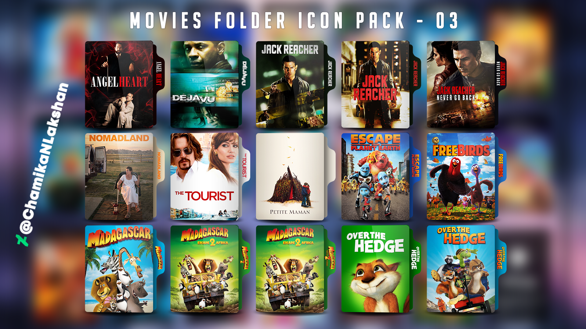 Movie Library Menu Icon Movies Folder Icon Pack - 03 by ChamikaNLakshan on DeviantArt