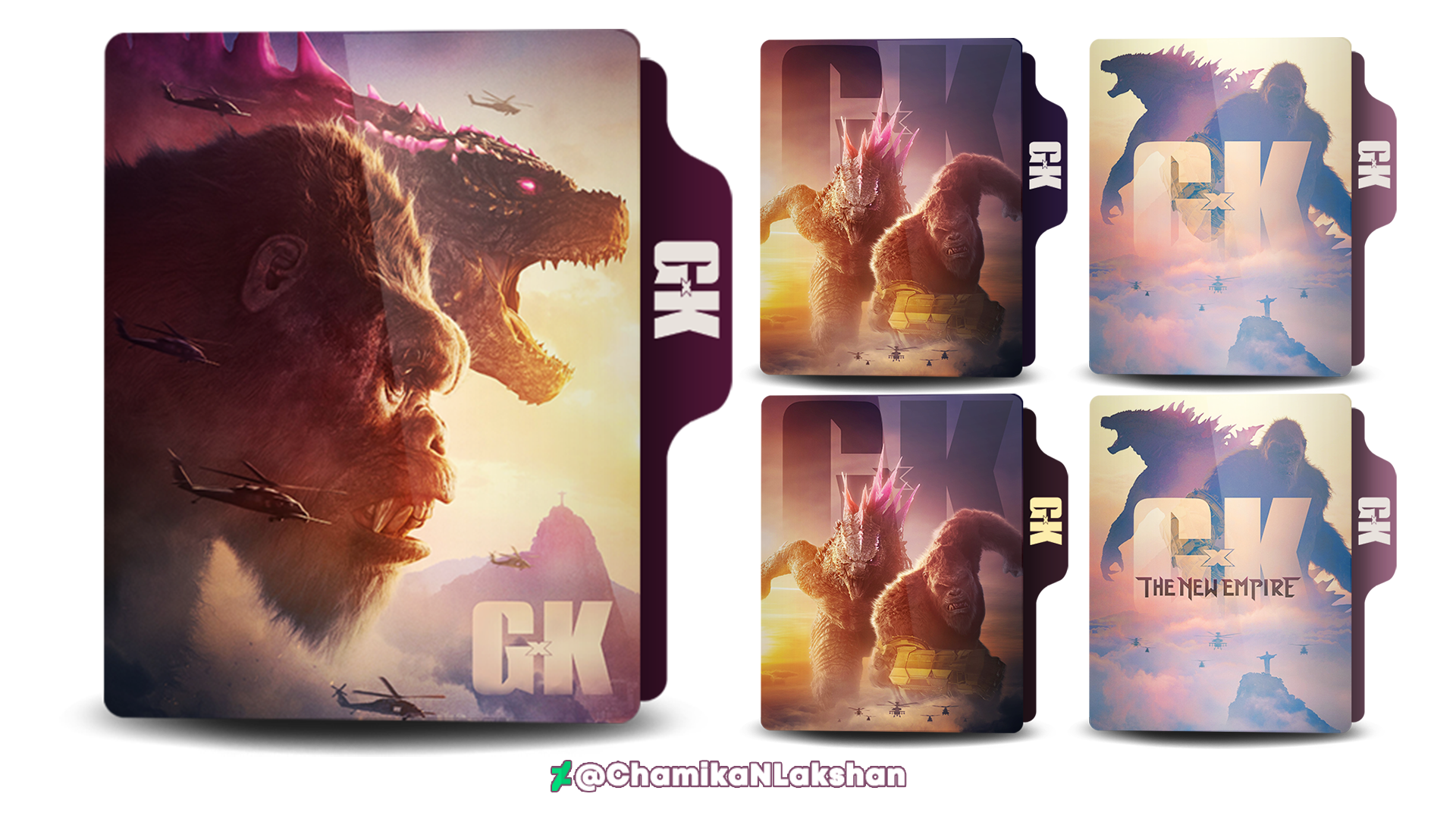 Godzilla x Kong The New Empire (2024) V2 by ChamikaNLakshan on DeviantArt