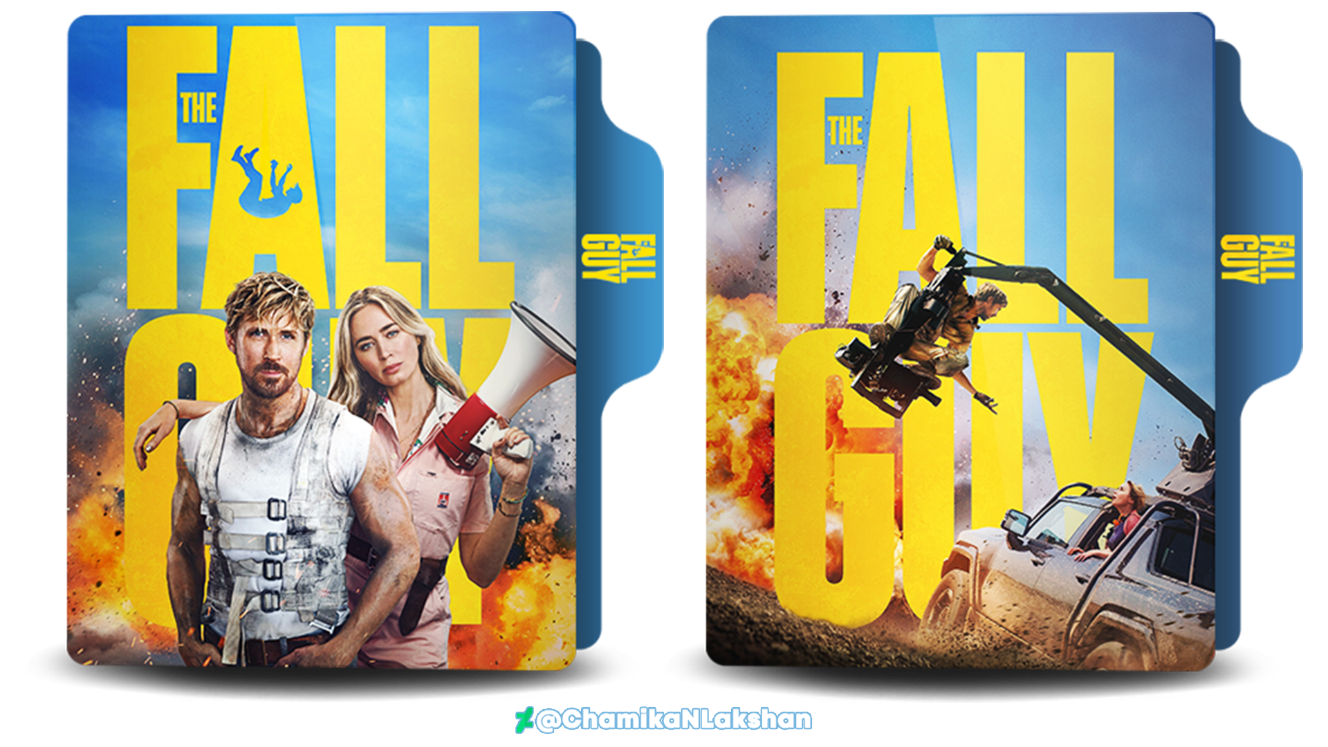 The Fall Guy (2024) Folder Icons V1 by ChamikaNLakshan on DeviantArt