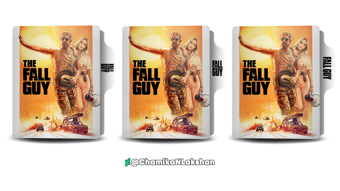 The Fall Guy (2024) Folder Icons V4 by ChamikaNLakshan on DeviantArt