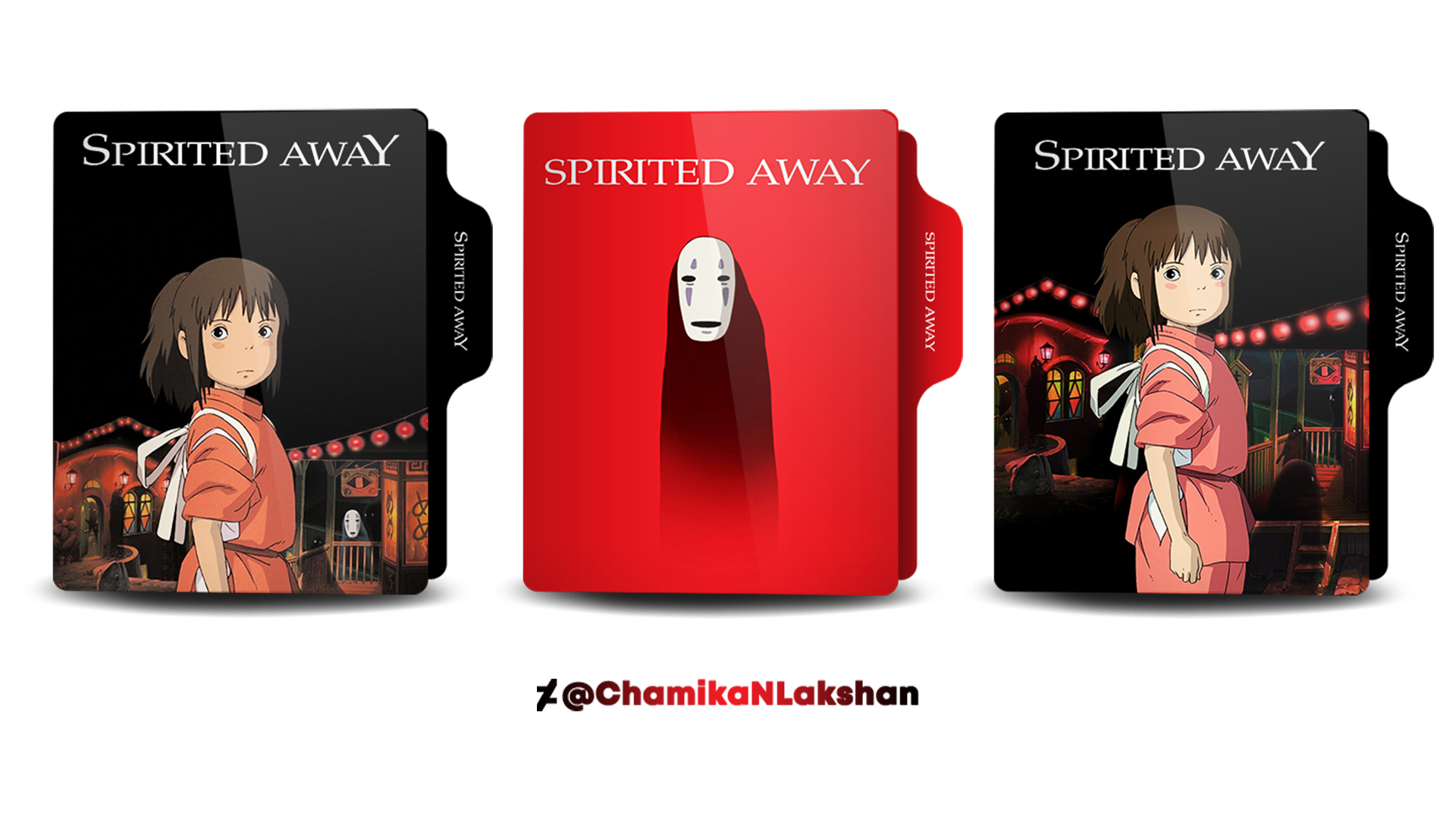 Spirited Away (2001) Folder Icons by ChamikaNLakshan on DeviantArt