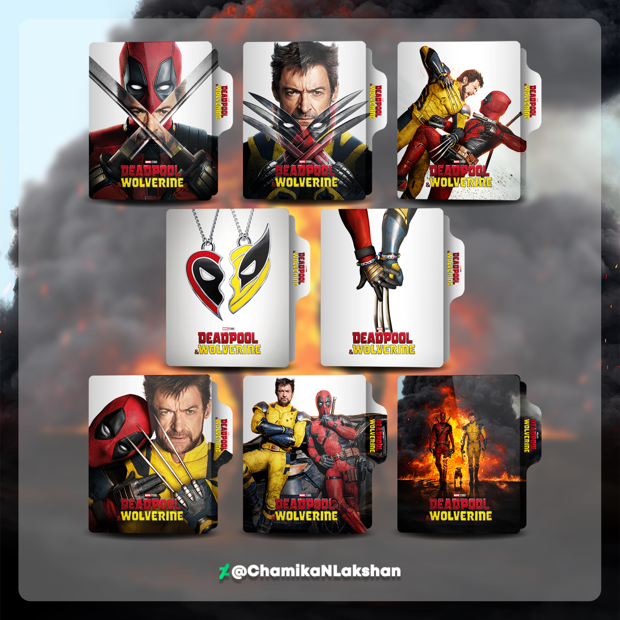 Deadpool and Wolverine (2024) Folder Icons V1 by ChamikaNLakshan on ...