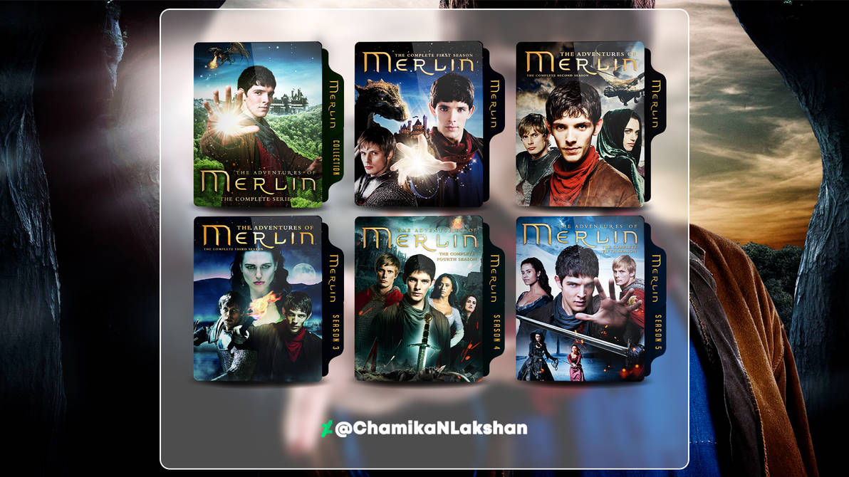 Merlin S01~S05, Main Folder Icons V2 by ChamikaNLakshan on DeviantArt