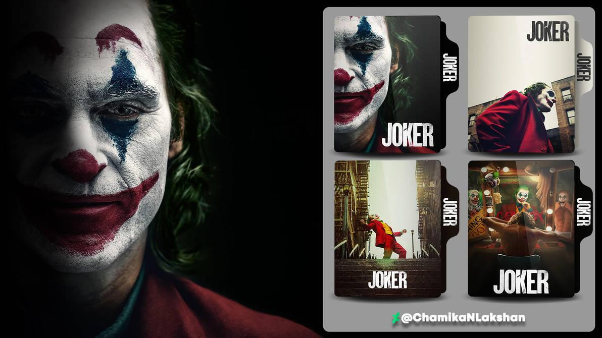 Joker (2019) Folder Icons by ChamikaNLakshan on DeviantArt
