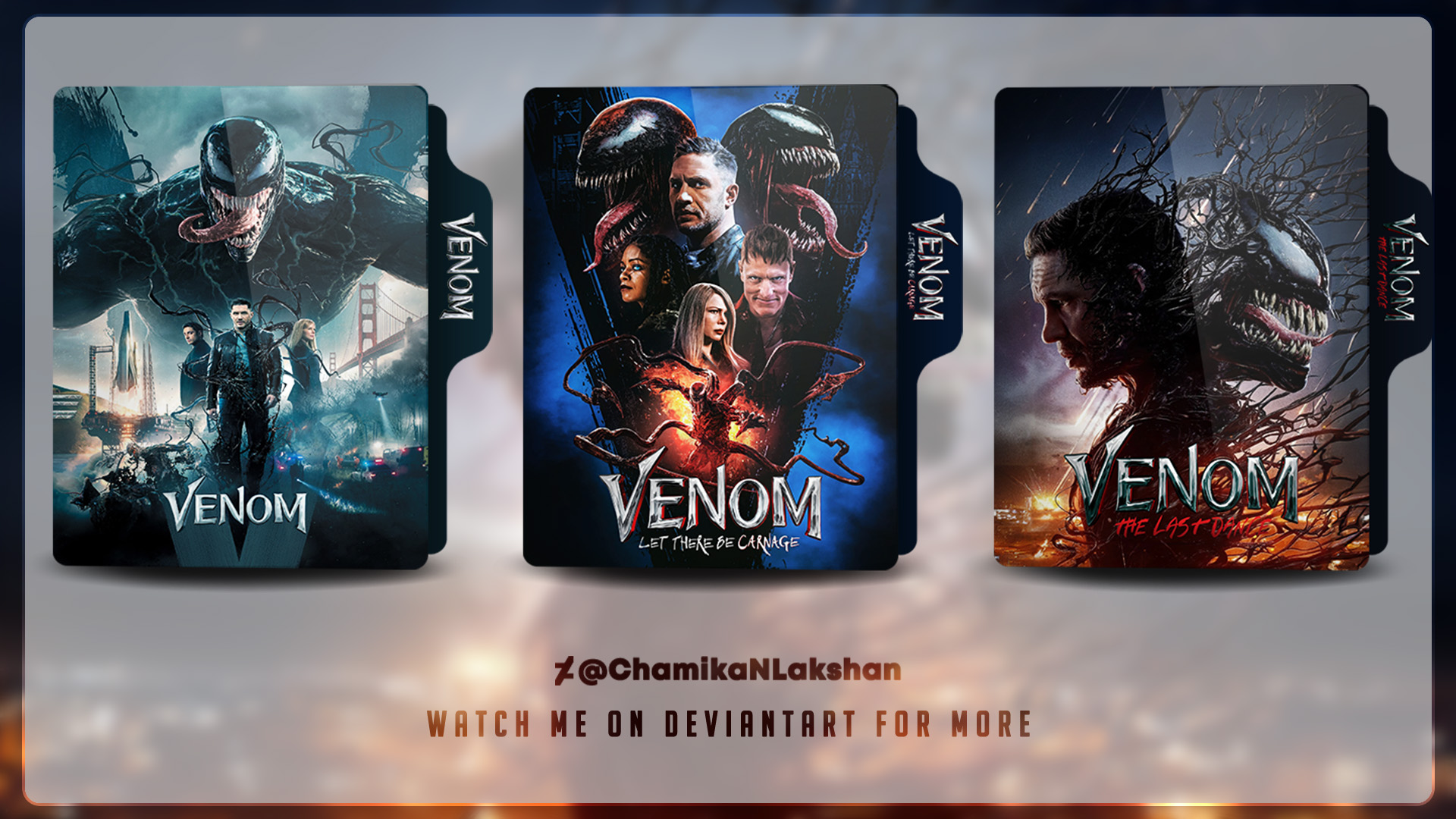 Venom 2018 Folder Icon Pack By Bl4cksl4yer On Deviantart Shazam!