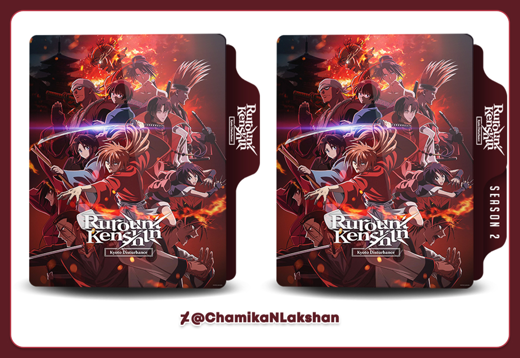 Rurouni Kenshin S02 Folder Icons by ChamikaNLakshan on DeviantArt