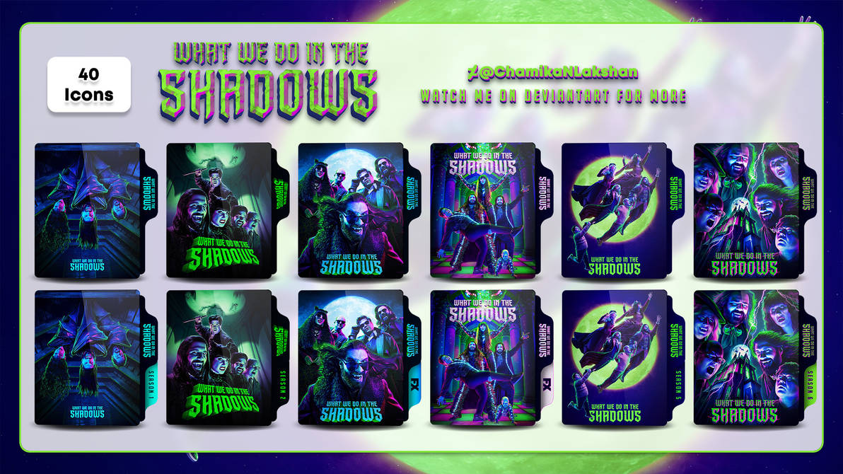 What We Do in the Shadows S01~S06 Folder Icons by ChamikaNLakshan on ...