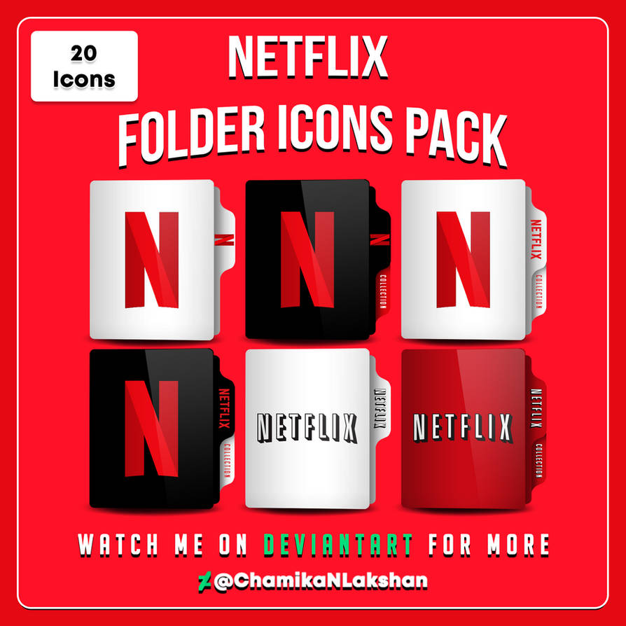 Netflix Collection Folder Icons Pack by ChamikaNLakshan on DeviantArt