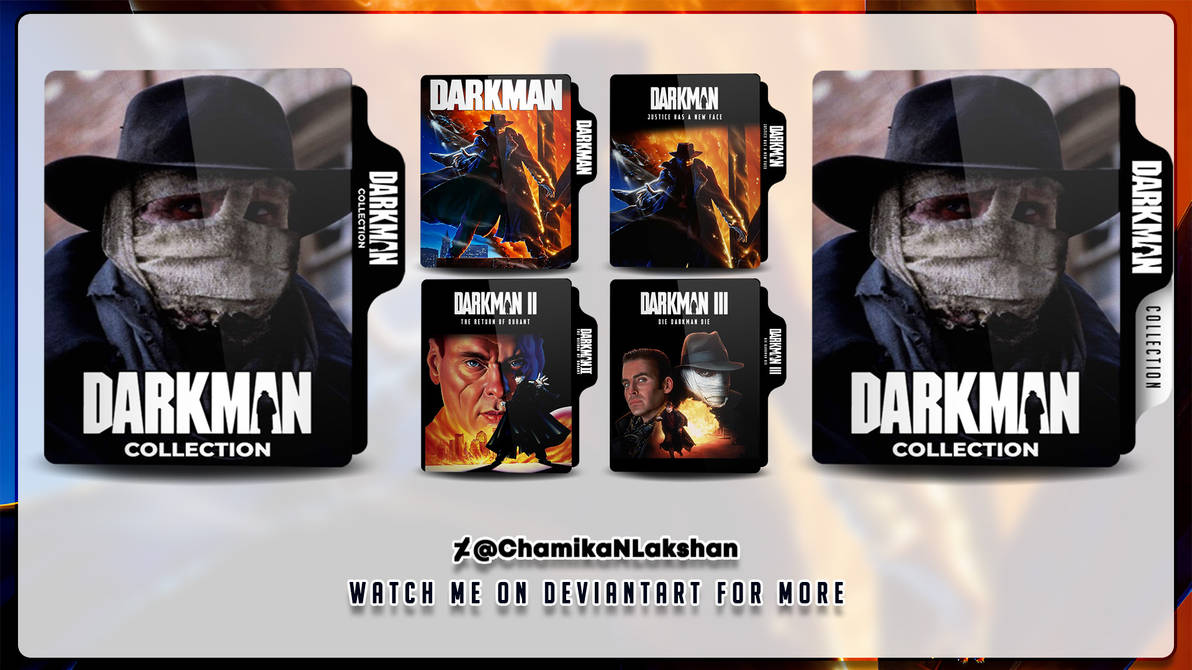 Darkman Collection Folder Icons by ChamikaNLakshan on DeviantArt