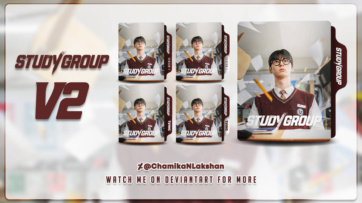Study Group S01 Folder Icons V2 by ChamikaNLakshan on DeviantArt